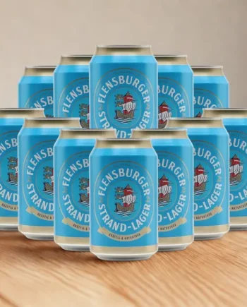 Flensburger German Strand-Lager 330ml Cans - 6.2% ABV (Multipack)