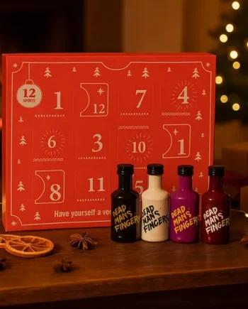12 Rums of Christmas Dead Man’s Fingers Advent Calendar 2026 – Rum Miniature Christmas Gift Set (12 x 5cl)