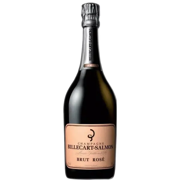 Billecart Salmon Le Rose Champagne 75cl And Royal Scot Glasses Blue Gift Box Set