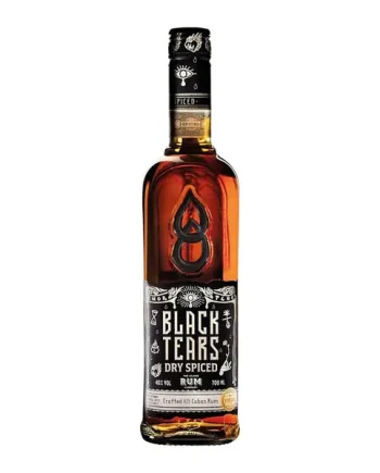 Black Tears Dry Spiced Rum 70cl