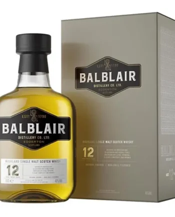 Balblair 12 Year Old Single Malt Whisky 70cl