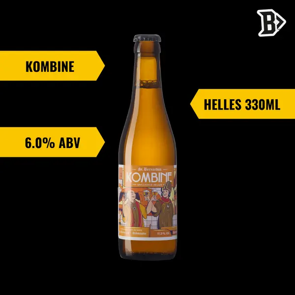 St Bernardus x Weihenstephaner Kombine Lager 6.0% (6 Multipack)