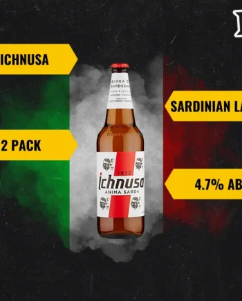 Ichnusa Italian Lager 330ml Bottles - 4.7% ABV (Multipack)
