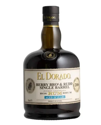 2006 El Dorado, BBR Exclusive Cask, 18-Year-Old, Rum, Guyana (48.8%)