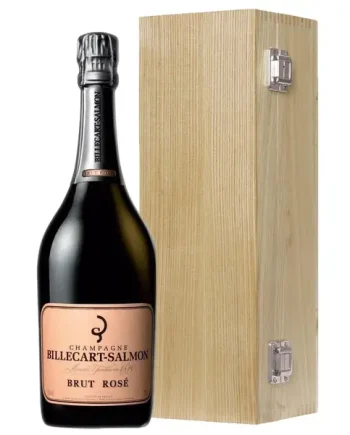 Billecart Salmon Le Rose Champagne 75cl Oak Luxury Gift Boxed