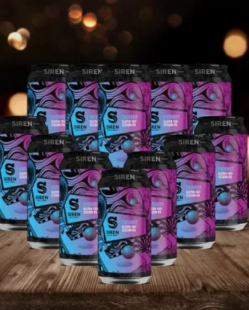 Siren Futurist British Gluten Free IPA 440ml Cans - 4.8% ABV (12 Pack)