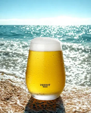Inedit Damm Official Tumbler Glass (33cl)