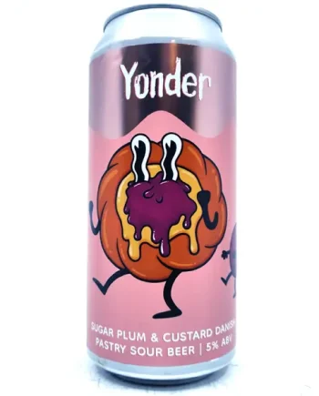 Yonder Sugar Plum & Custard Danish Pastry Sour 5% (440ml can)