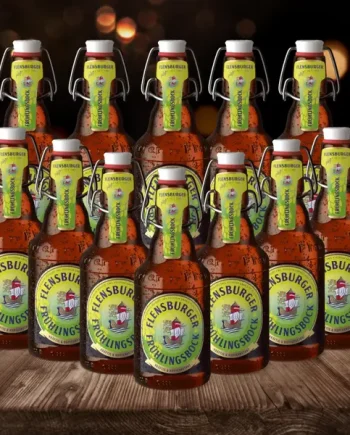 Flensburger Fruhlingsbock German Beer 330ml Bottles – 6.9% ABV (12 Pack)