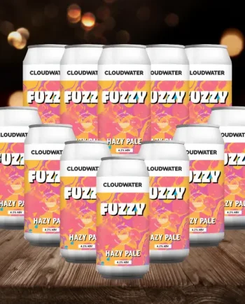 Cloudwater Fuzzy Hazy Pale Ale 440ml Cans - 4.2% ABV (12 Pack)
