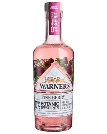 Warner's Pink Berry Alcohol Free Botanic Garden Spirits