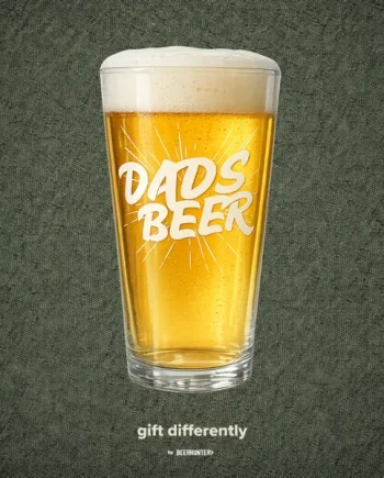 Dad's Beer Father's Day Pint Glass