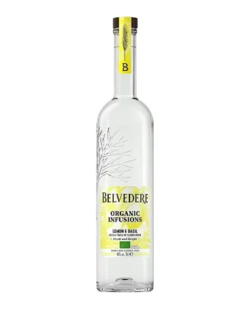 Belvedere Organic Infusions Lemon & Basil Flavoured Vodka 70cl