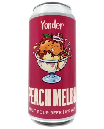 Yonder Peach Melba Fruit Sour 5% (440ml can)
