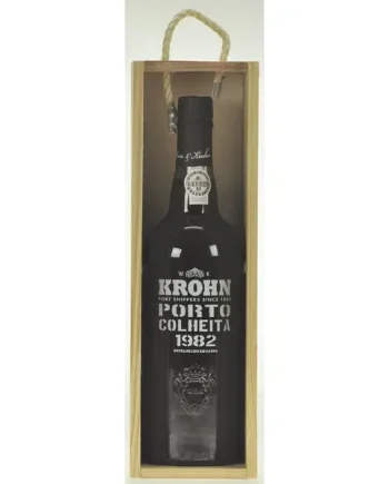 1982 Krohn Colheita Port (wooden box)
