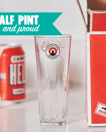 'Kenneth' Half Pint Glass