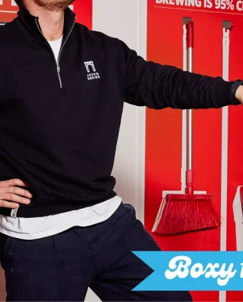 ARCH 55 WILKIN 1/4 ZIP SWEATSHIRT