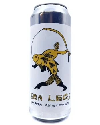 Baron Brewing Sea Legs West Coast Double IPA 8.2% (500ml can)