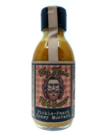 Big Jim's Pickle-Peach Honey Mustard Hot Sauce (150g)