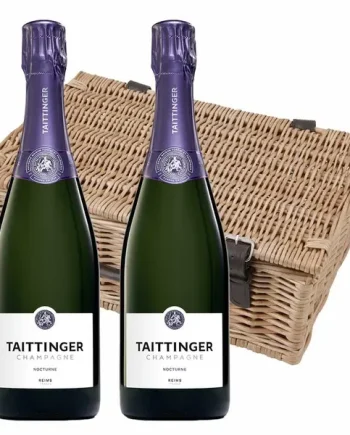 Taittinger Nocturne Champagne 75cl Twin Hamper (2x75cl)