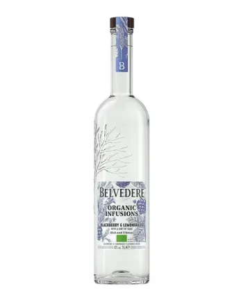 Belvedere Organic Infusions Blackberry & Lemongrass Flavoured Vodka 70cl