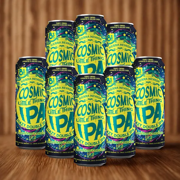 Sierra Nevada Cosmic Little Thing Hazy IPA 473ml Cans – American Craft Beer (8 Pack)