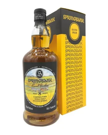 Springbank Local Barley 8 Year Old 58.1% Single Malt 2025 Release 70cl