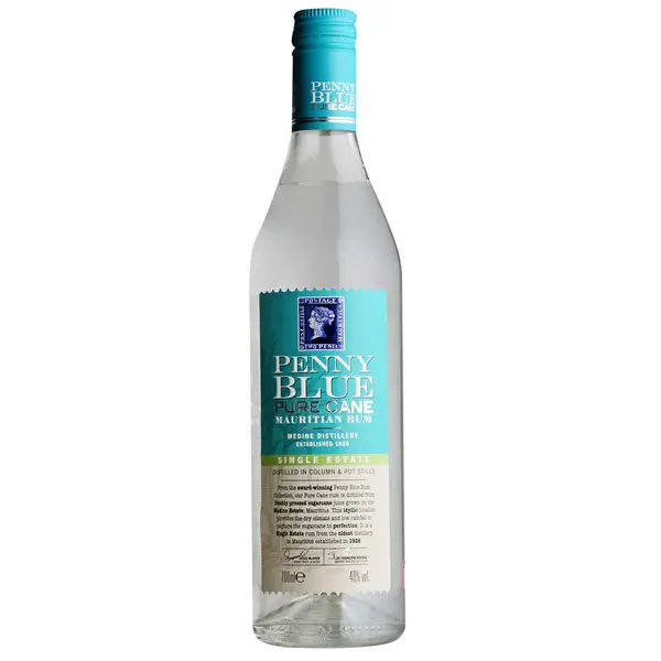 Penny Blue, Pure Cane White Rum, Mauritius (40%)