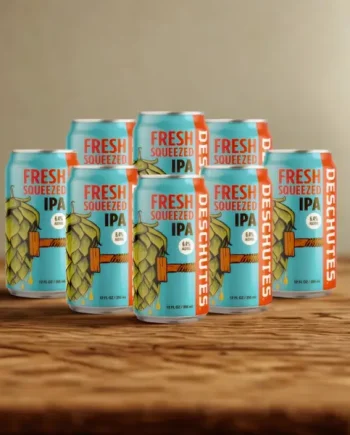 Deschutes Fresh Squeezed IPA – American Craft India Pale Ale - (6.4% ABV) - 355ml Cans (8 Pack)