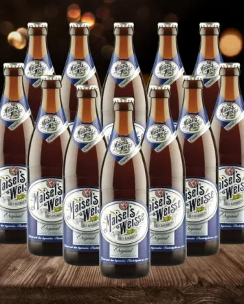 Maisel’s Weisse German Wheat Beer 500ml Bottles - 5.2% ABV - (Multipack)