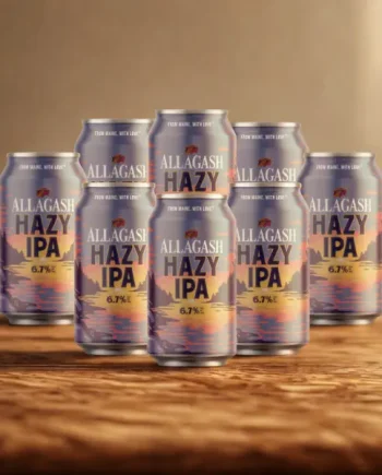 Allagash Hazy IPA - 355ml Cans - 6.5% ABV - (8 Pack)