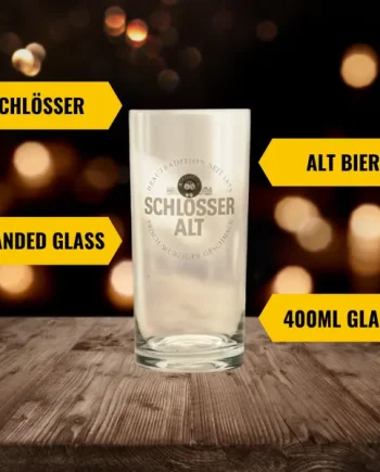 Schlösser Alt Bier 400ml Glass