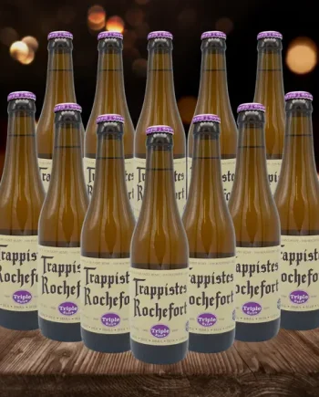 Trappistes Rochefort Tripel Extra Belgian Trappist Beer 330ml Bottles - 8.1% ABV (Multipack)