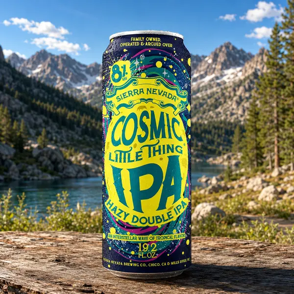 Sierra Nevada Cosmic Little Thing Hazy IPA 473ml Cans – American Craft Beer (8 Pack)