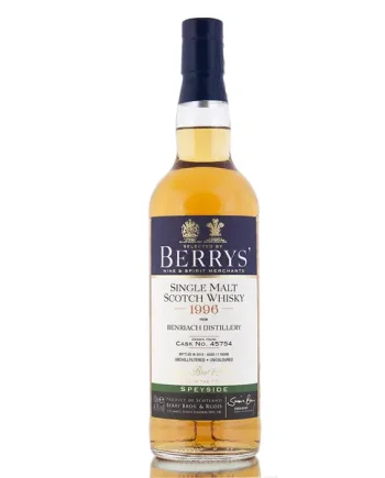 BenRiach 1996 / 17 Year Old / Single Cask #45754