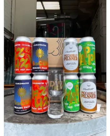 Cloudwater Signature Beer Gift Pack with Glass