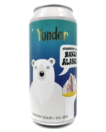 Yonder Strawberry Lemon Baked Alaska Pastry Sour 5% (440ml can)