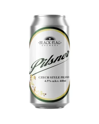 Black Flag Brewery Czech Style Pilsner 440ml