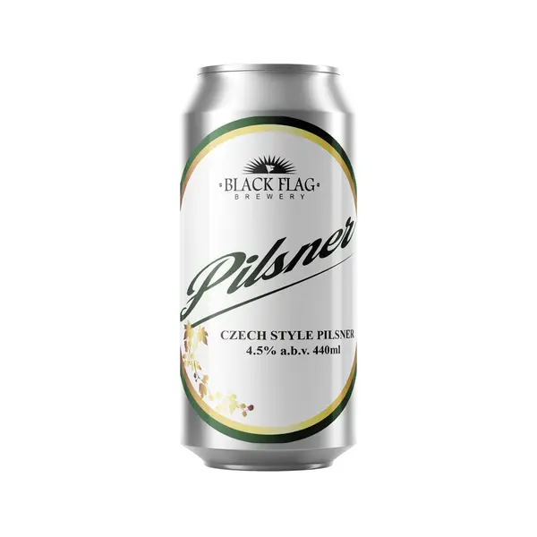 Black Flag Brewery Czech Style Pilsner 440ml