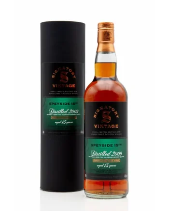 Speyside (M) 15 Year Old - 2009 | Small Batch #19 (Signatory)