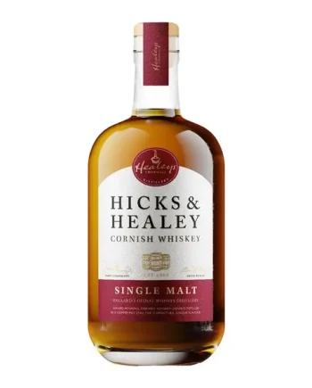 Hicks & Healeys Finest Cornish Single Malt Whiskey 70cl