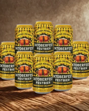 Sierra Nevada Oktoberfest Festbier – American German Collaboration Lager (8 Pack) – 6.0% ABV