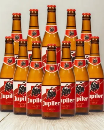 Jupiler Belgian Pils 330ml Bottles 5.2% ABV (Multipack)