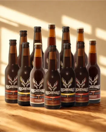 Rochehaut Belgian Beer Mixed Case - Blonde, Ambrée & Brune (12 Pack)