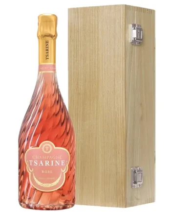 Tsarine Rose Champagne NV 75cl Oak Luxury Gift Boxed