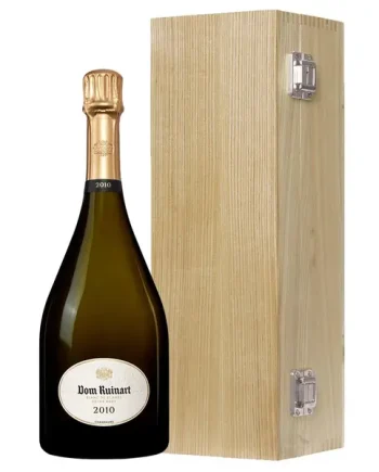 Dom Ruinart Blanc de Blancs 2010 Champagne 75cl Oak Luxury Gift Boxed
