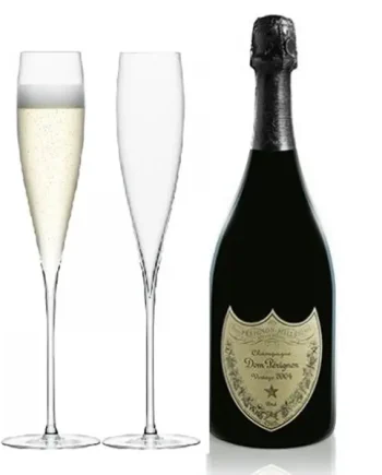 Dom Perignon Brut, 2017, 75cl With LSA Savoy Flutes