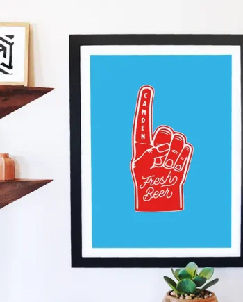 Camden Foam Finger Print