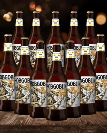 Wychwood Hobgoblin Gold Golden Ale 500ml Bottles - 4.5% ABV (12 Pack)