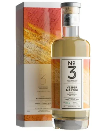 No.3 Vesper Martini, Bottled Cocktail (28.6%) in Gift Box